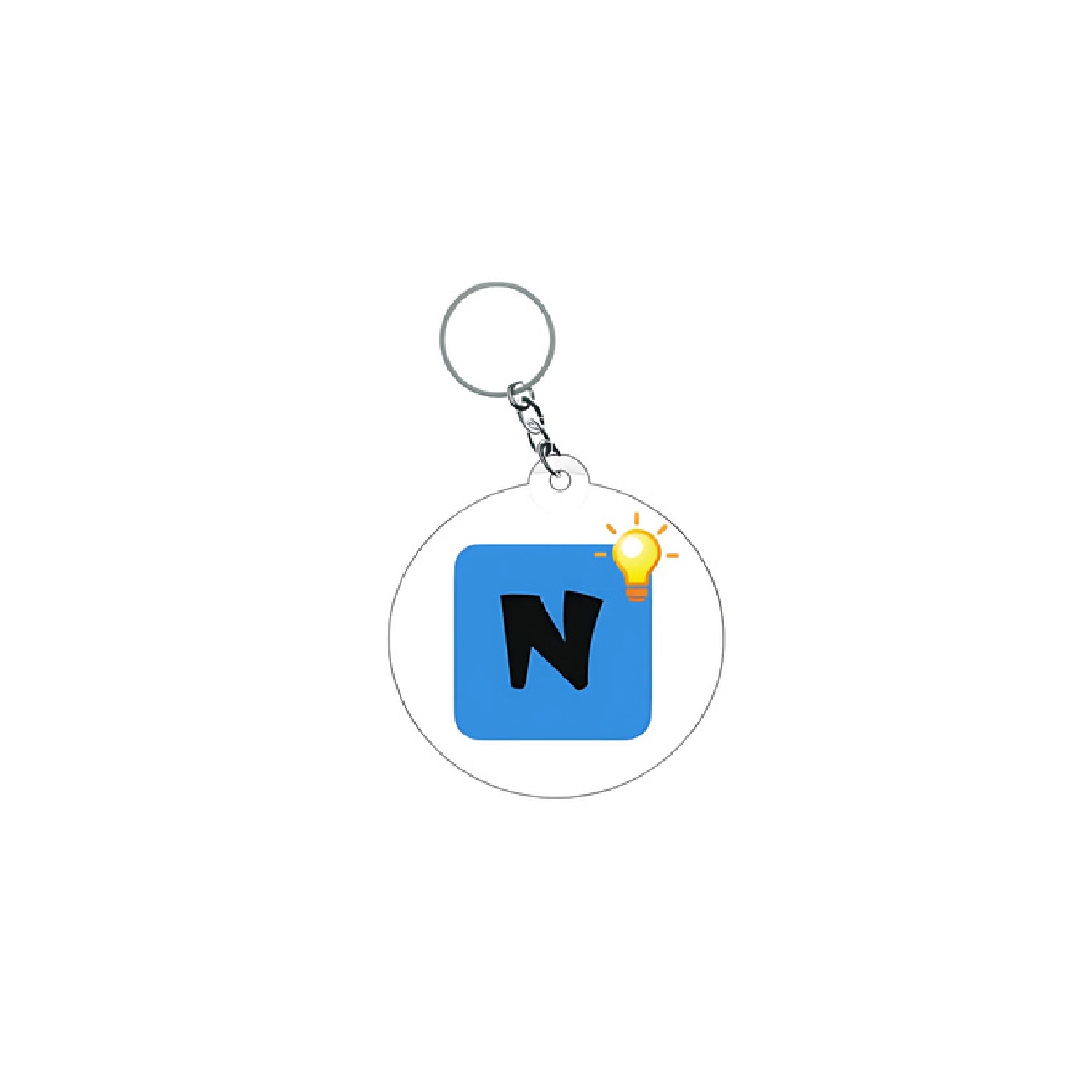 Notes Zone Keychain - View 3